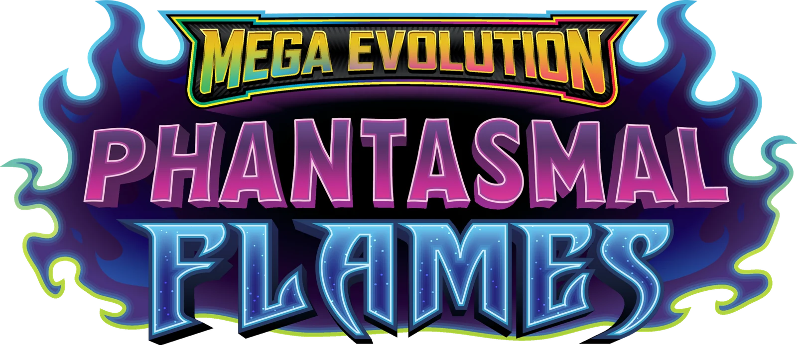 Mega Evolution—Phantasmal Flames logo