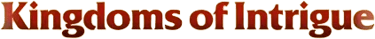 Kingdoms of Intrigue logo