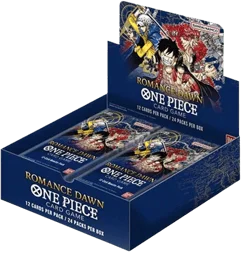 Romance Dawn Booster Box (Wave 1 - Blue Bottom) artwork