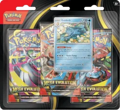 Mega Evolution 3-Pack Blister - Golduck artwork