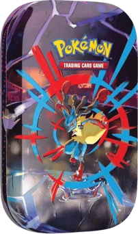 Mega Heroes Mini Tin - Mega Lucario artwork