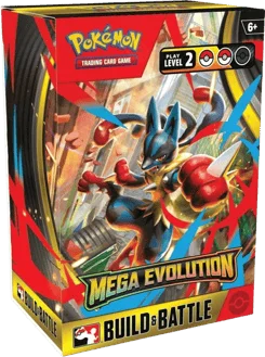 Mega Evolution Build & Battle Box artwork