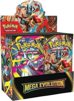 Mega Evolution Booster Box artwork