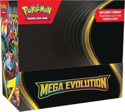 Mega Evolution Enhanced Booster Box artwork
