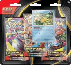 Mega Evolution 3-Pack Blister - Psyduck artwork