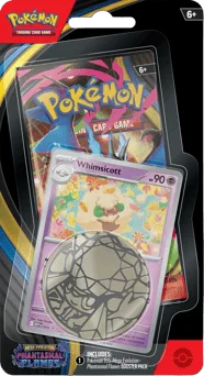 Phantasmal Flames Single Pack Blister - Whimsicott artwork