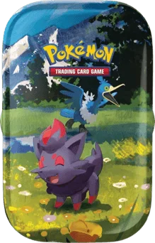 Ascended Heroes Mini Tin - Zorua & Cramorant artwork
