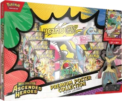 Ascended Heroes Premium Poster Collection - Mega Lucario artwork