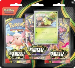 Perfect Order 3 Pack Blister (Chikorita) artwork