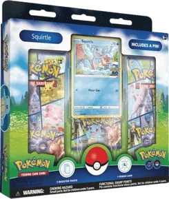 Pokemon GO Pin Collection - Squirtle artwork