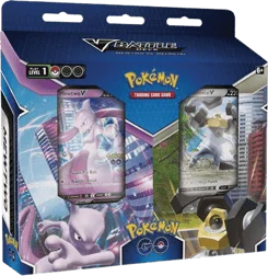 Pokemon GO V Battle Deck Bundle - Mewtwo V/Melmetal V artwork