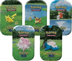Pokemon GO Mini Tin (Set of 5) artwork