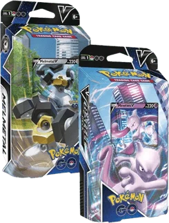 Pokemon GO Melmetal V/Mewtwo V Battle Decks (Set of 2) artwork