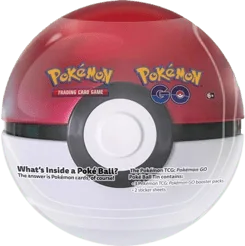 Pokemon Go Poke Ball Tin - Poke Ball artwork