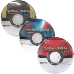 Pokemon GO Poke Ball Tin (Set of 3) artwork