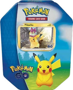 Pokemon Go Tin - Pikachu artwork