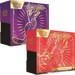 Scarlet & Violet Elite Trainer Boxes (Set of 2) artwork
