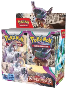 Paldea Evolved Booster Box artwork