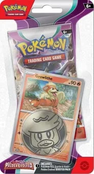 Paldea Evolved Single Pack Blister - Growlithe artwork
