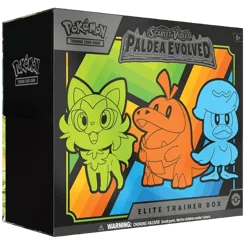 Paldea Evolved Elite Trainer Box artwork