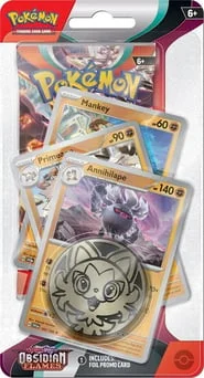 Obsidian Flames Single Blister Pack - Annihilape artwork
