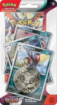 Obsidian Flames Single Blister Pack - Kingambit artwork