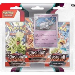 Obsidian Flames 3-Pack Blister - Houndstone artwork