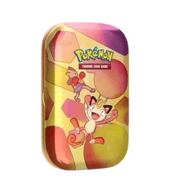 151 Mini Tin - Hitmonchan & Meowth artwork