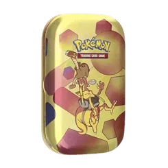 151 Mini Tin - Hitmonlee & Kadabra artwork