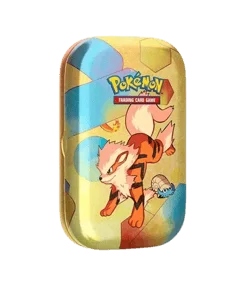 151 Mini Tin - Arcanine & Omanyte artwork