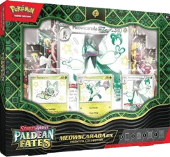 Paldean Fates Premium Collection - Meowscarada ex artwork