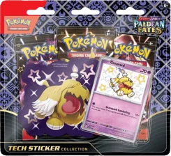 Paldean Fates Tech Sticker Collection - Greavard artwork