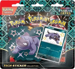Paldean Fates Tech Sticker Collection - Maschiff artwork