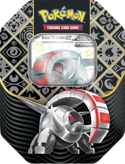 Paldean Fates International Tin - Iron Treads ex artwork