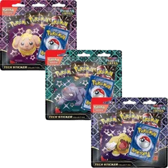 Paldean Fates Tech Sticker Collections (Set of 3) artwork
