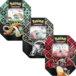 Paldean Fates International Tins (Set of 3) artwork