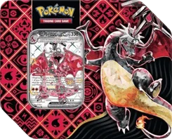 Paldean Fates Tin - Charizard ex artwork