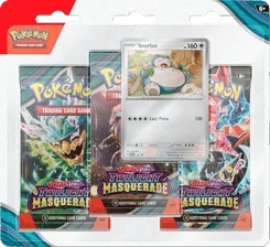 Twilight Masquerade 3-Pack Blister - Snorlax artwork