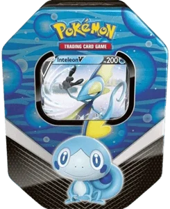 Sword & Shield Galar Partners International Tin - Inteleon V artwork