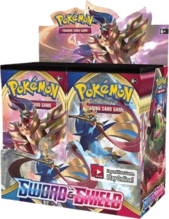 Sword & Shield Booster Box artwork