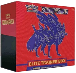 Sword & Shield Elite Trainer Box - Zacian artwork