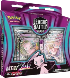 Silver Tempest League Battle Deck - Mew VMAX artwork