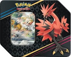 Crown Zenith Tin - Galarian Zapdos artwork