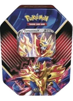 Rebel Clash Legends of Galar Tin - Zamazenta V (International Version) artwork