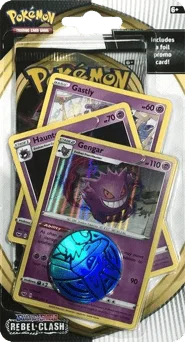 Rebel Clash Premium Checklane Blister - Gengar artwork