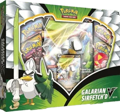 Darkness Ablaze Galarian Sirfetch'd V Box artwork