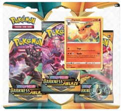 Darkness Ablaze 3 Pack Blister - Flareon artwork