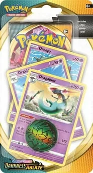 Darkness Ablaze Premium Checklane Blister - Dragapult artwork