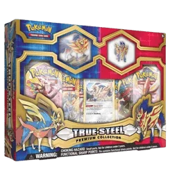 Darkness Ablaze True Steel Premium Collection - Zamazenta artwork