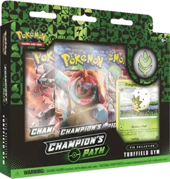 Champion's Path Pin Collection - Turffield Gym artwork
